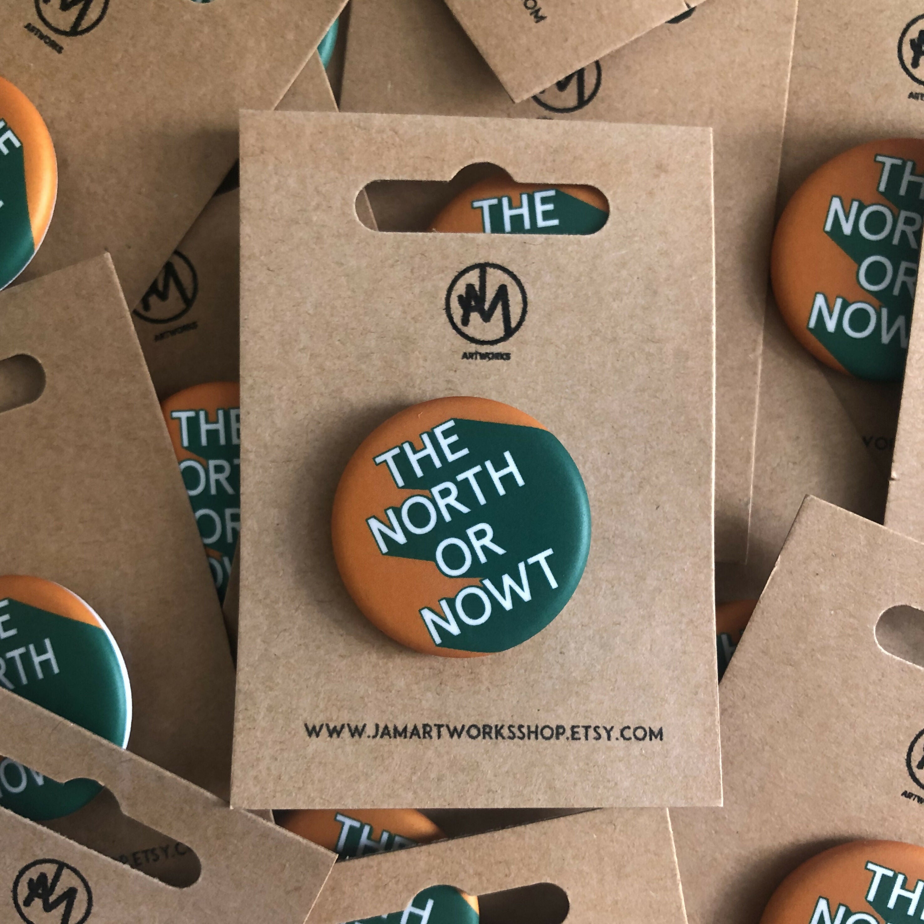 Yorkshire Saying Themed Badges