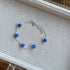 Sterling Silver Deep Blue Harmony Bracelet