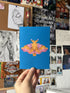 Pixel Rosy Maple Moth Art Print A6