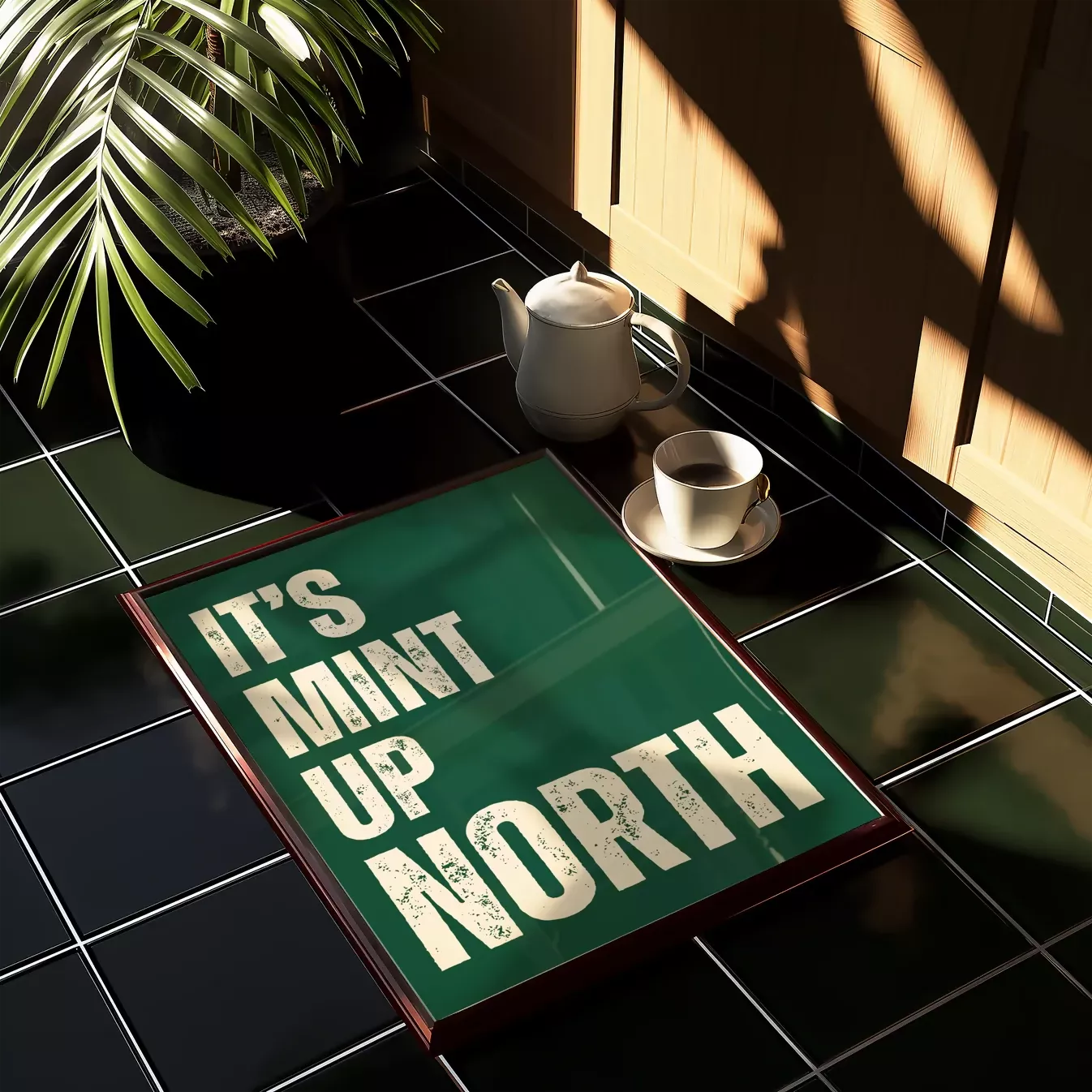 IT'S MINT UP NORTH WALL ART PRINT
