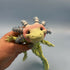 3D Printed LARGE: Articulated Sensory Fidget Animals friends Axolotl (Ice cream Rainbow) 25cm