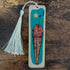 Wooden Hand Painted Bookmark