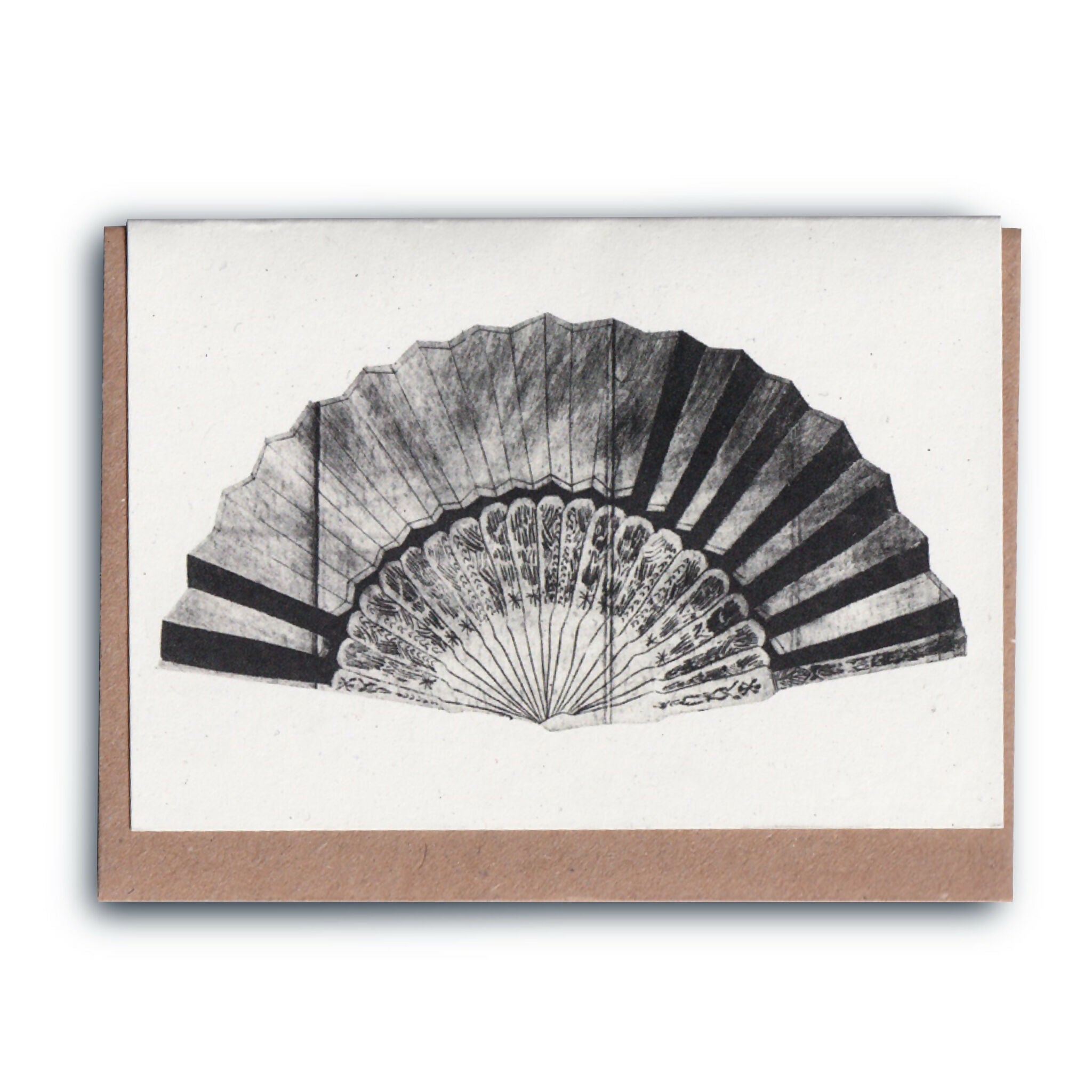 Mini Fan Greeting Card