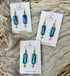 Ocean Dream Collection - Long Star Polymer Clay Earrings