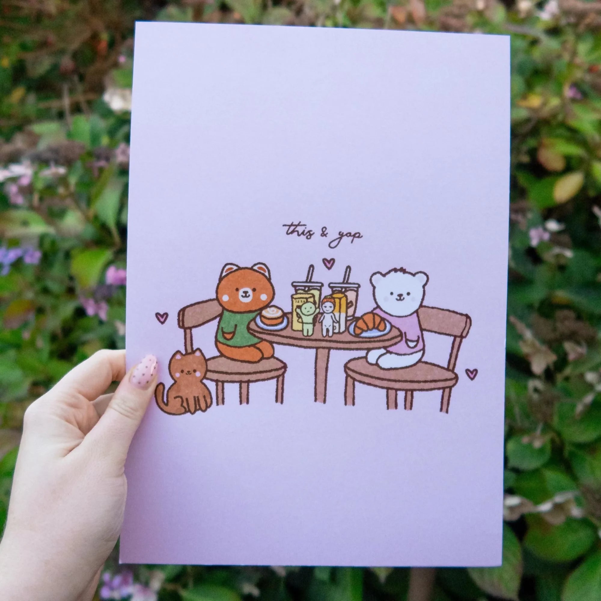 Blind Box Cafe A4 Art Print
