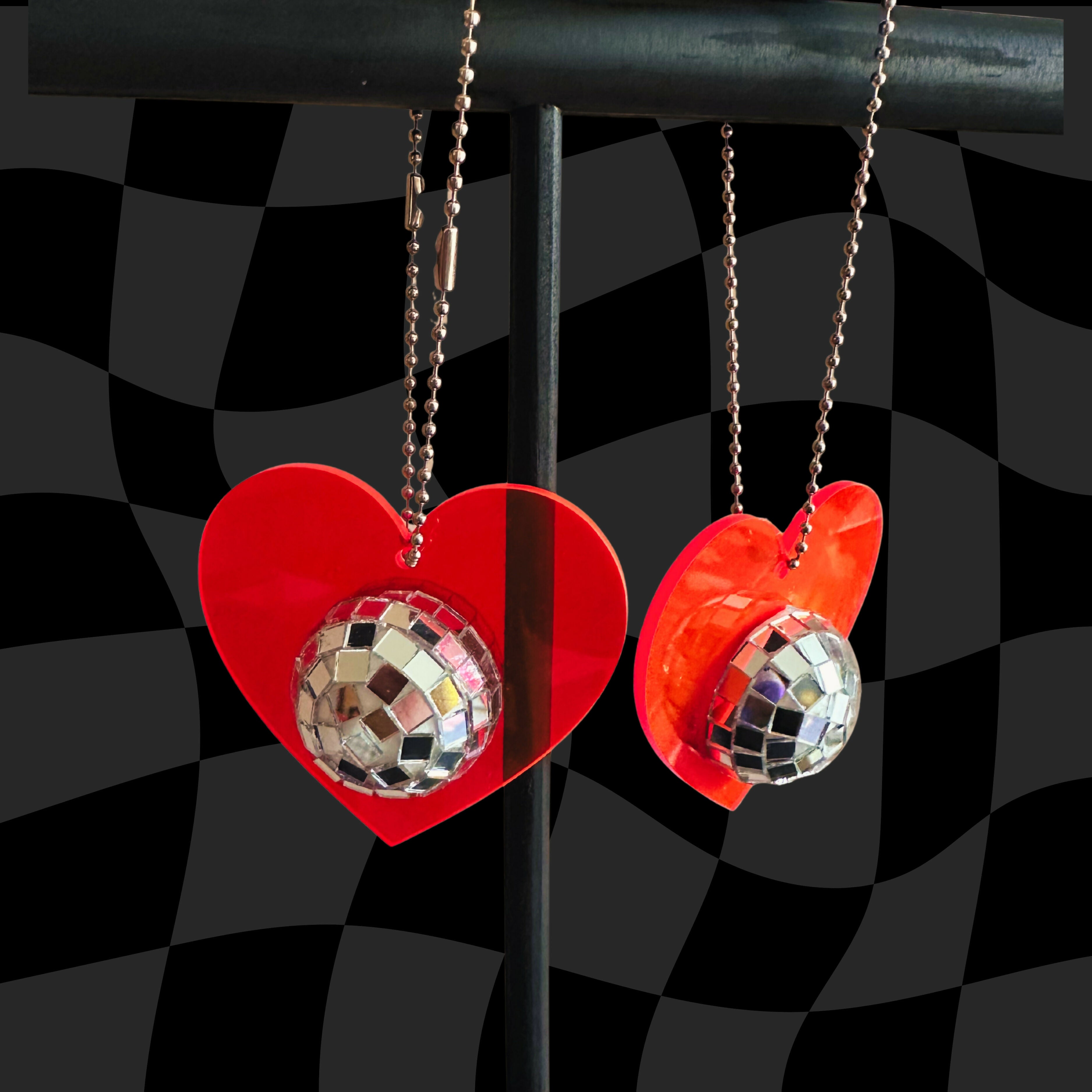 Disco Dangler - Neon Acrylic Mirrorball Hanger
