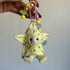 Star Cat Felt Keyring