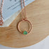 Seaglass Moon Necklace