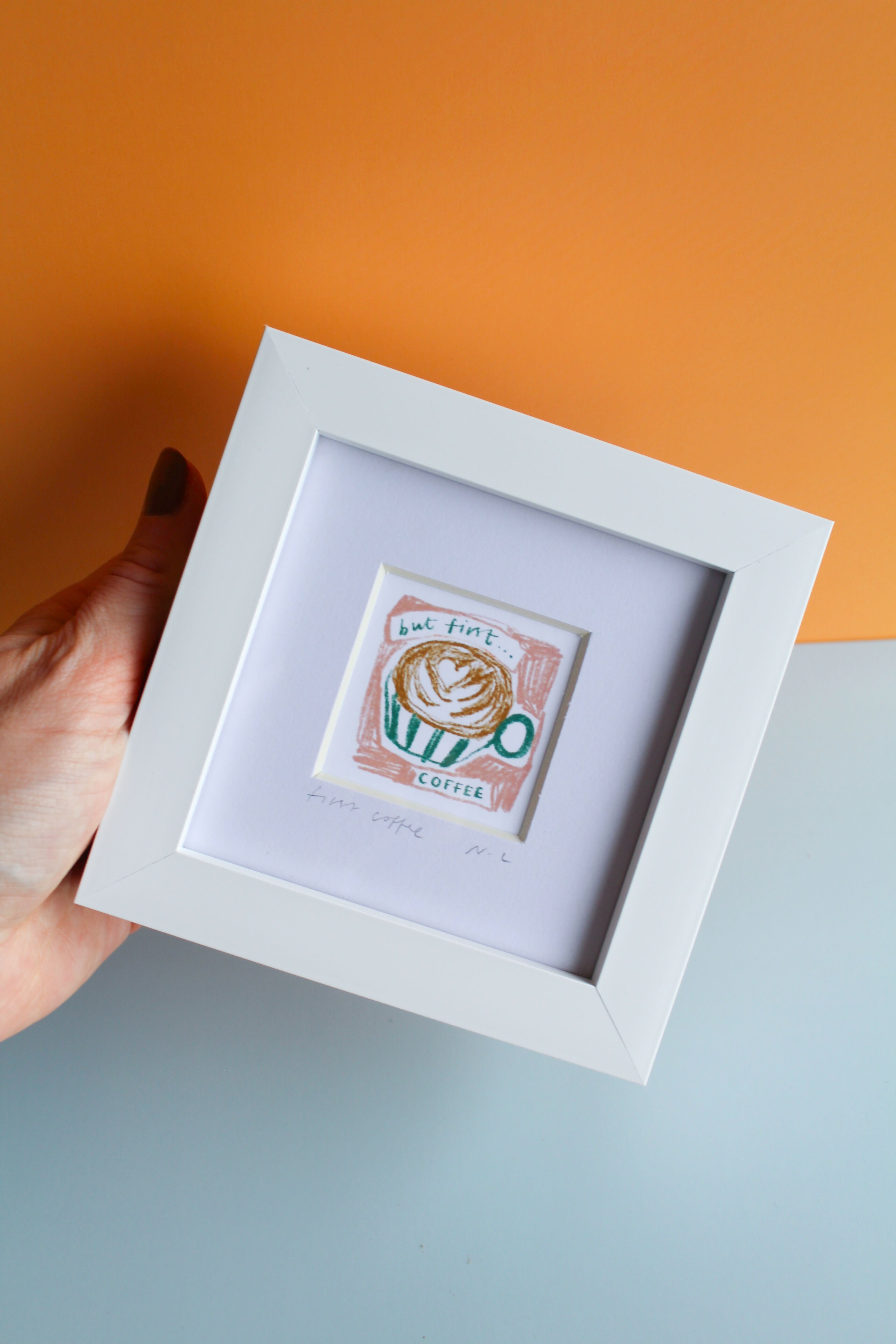 But first... Coffee Mini Print