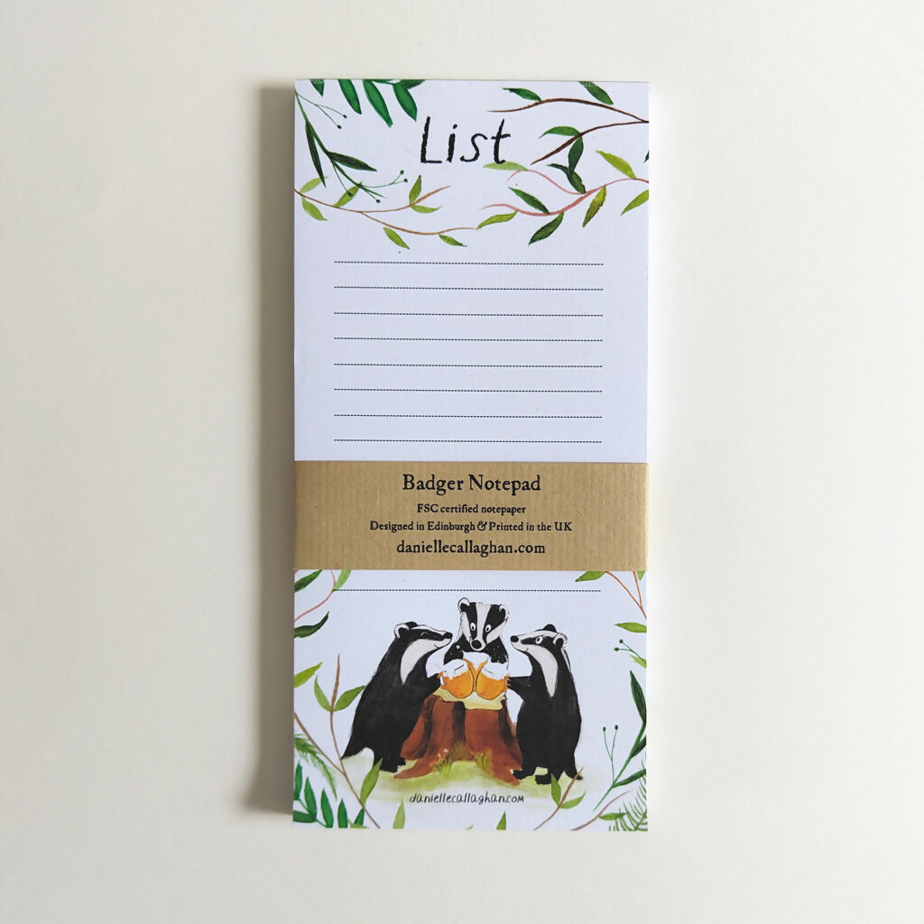 Badger Notepad