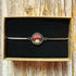 Hand Embroidered Mushroom Bracelet