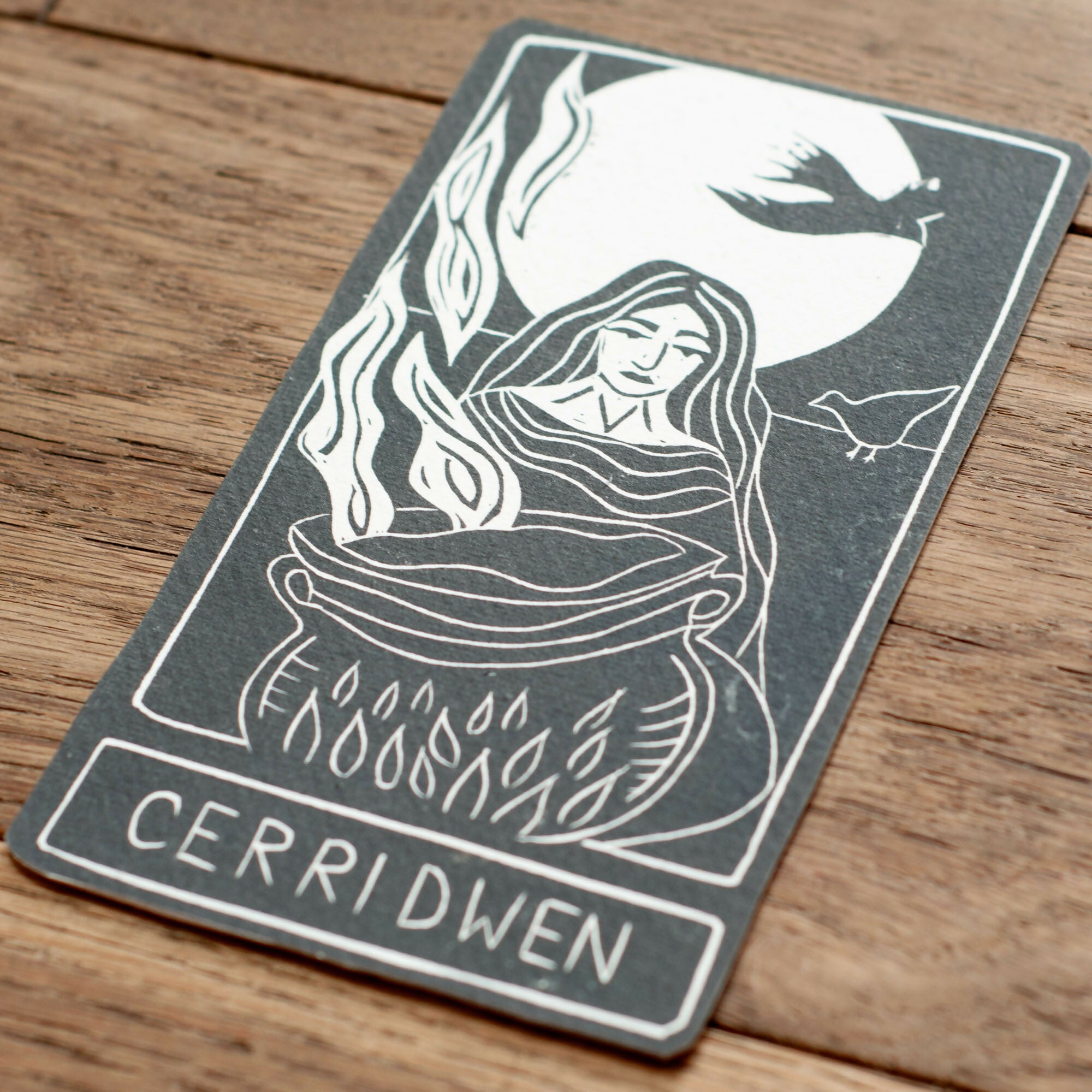 CERRIDWEN GODDESS ALTAR CARD