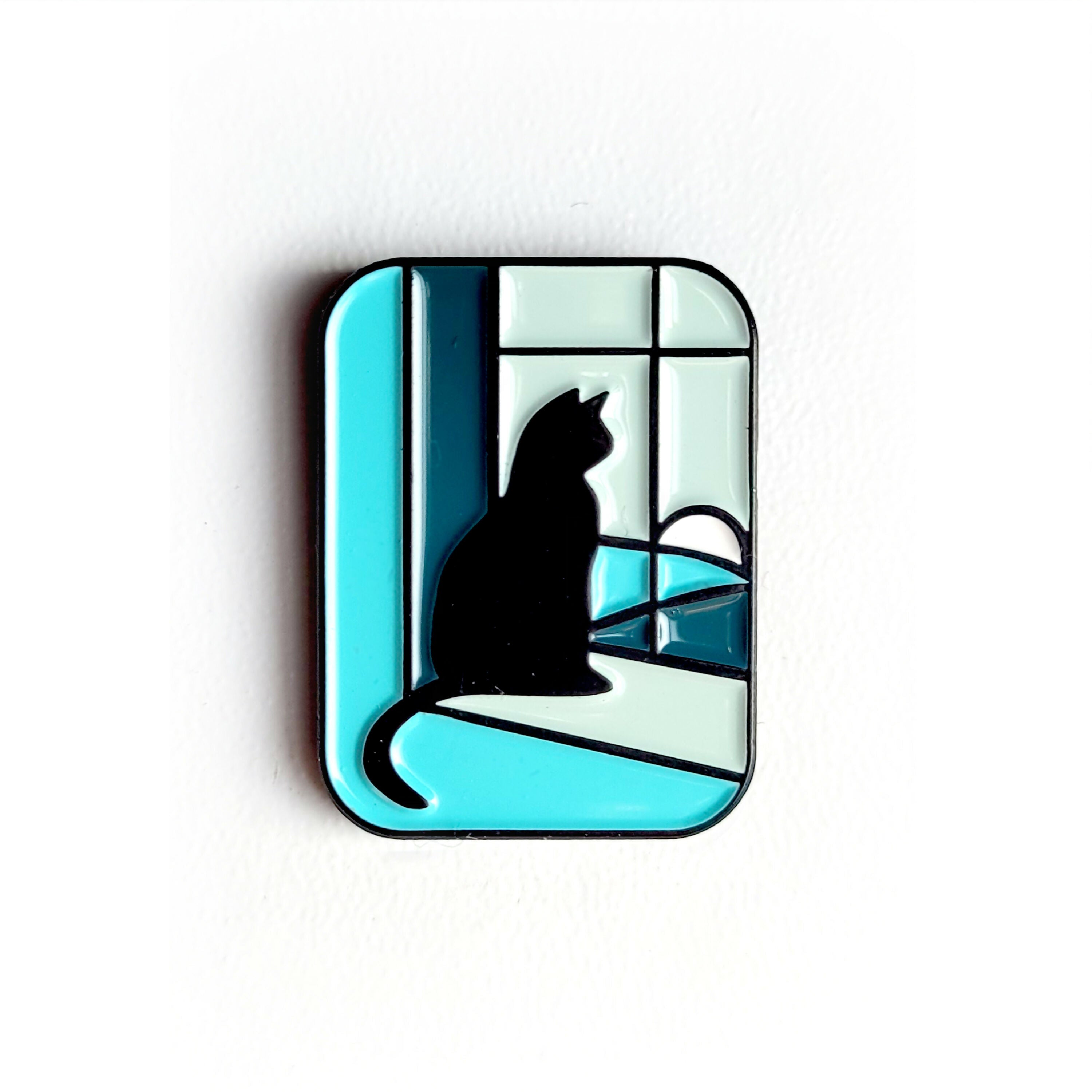 Cat, Pin Badge