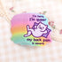 I'm Here, I'm Queer Sticker