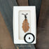Handcrafted Oak Leaf Wooden Pendant