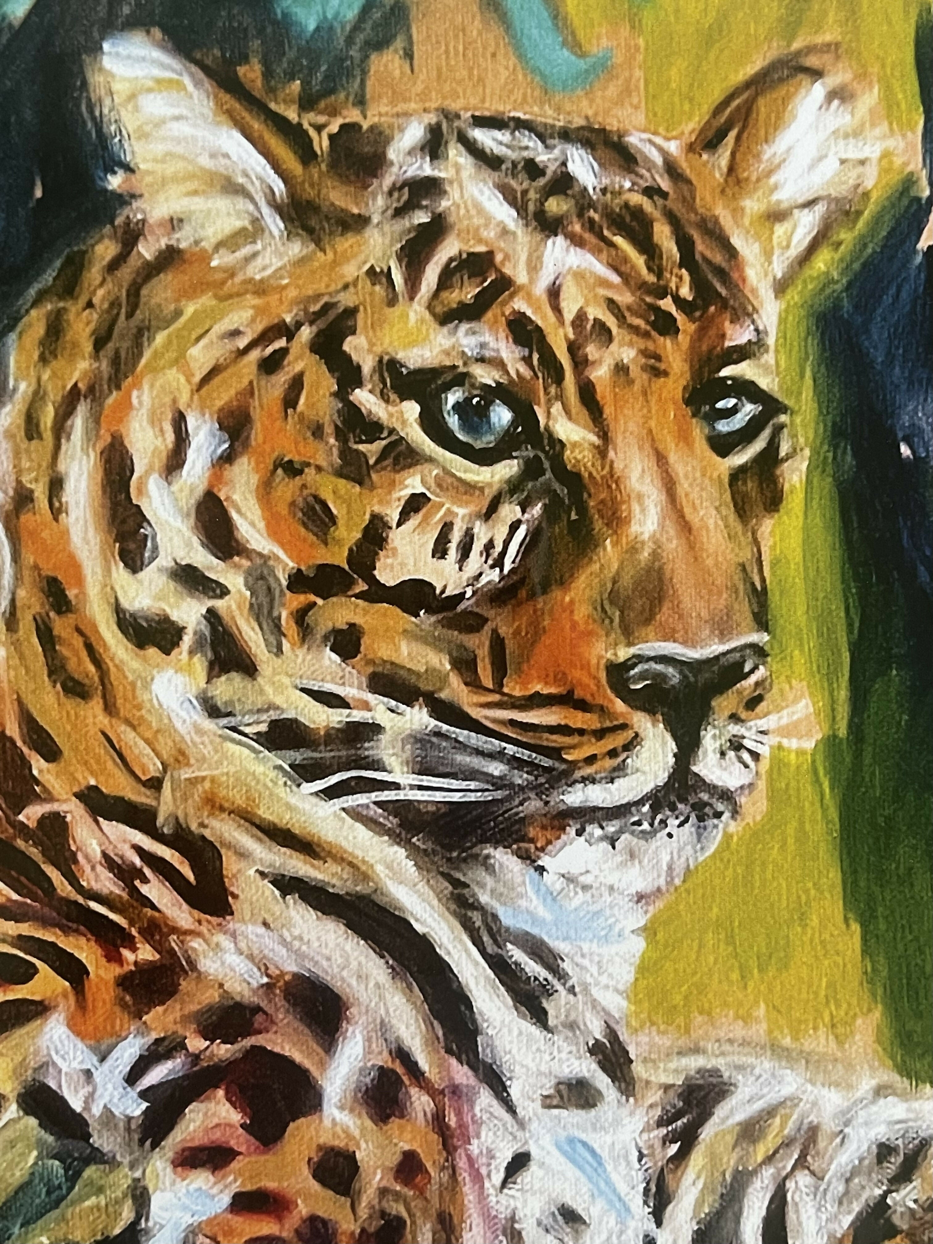 Leopard Resting After Lunch ! - Print