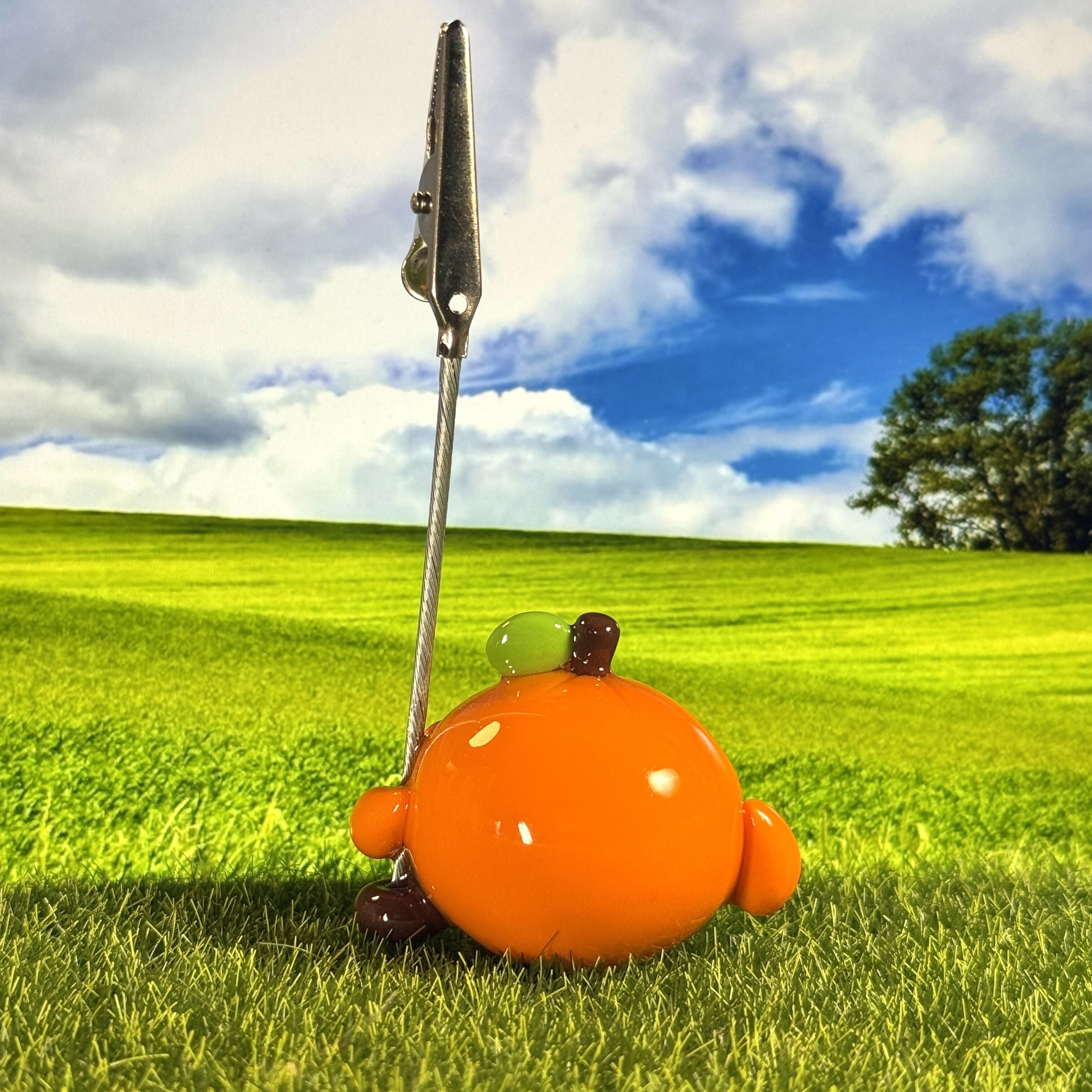 Happy Orange Friend Memo Holder