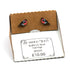 Bullfinch Stud Earrings