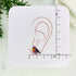 Traditional Robin Stud Earrings