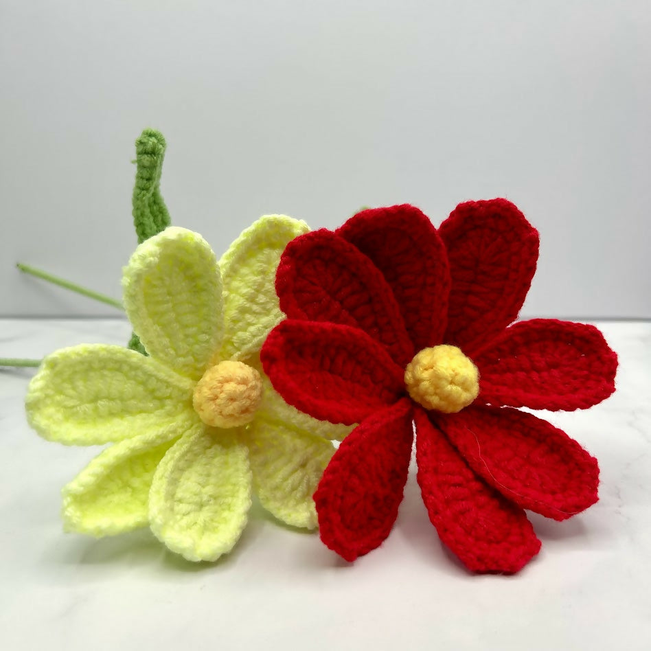 Crochet Daisy Stem