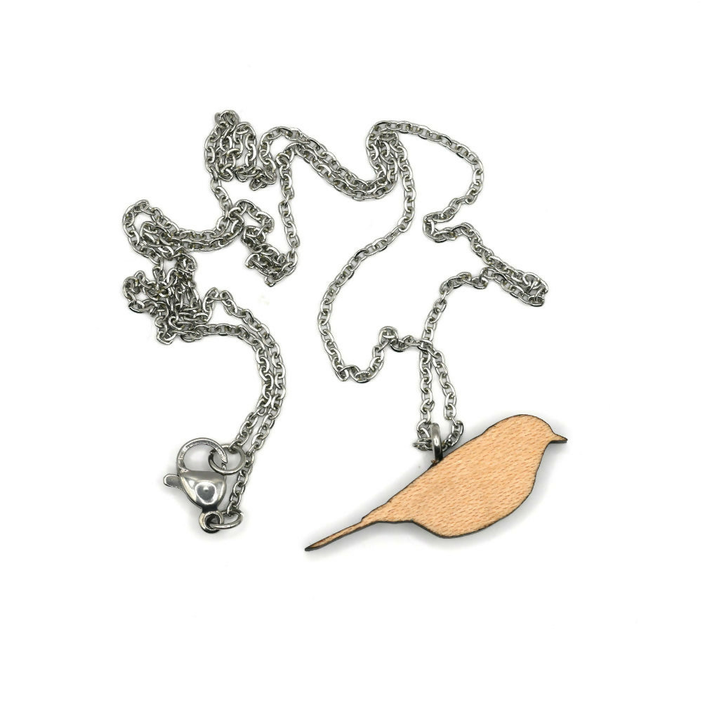 Great Tits Necklace and Stud Earrings Set