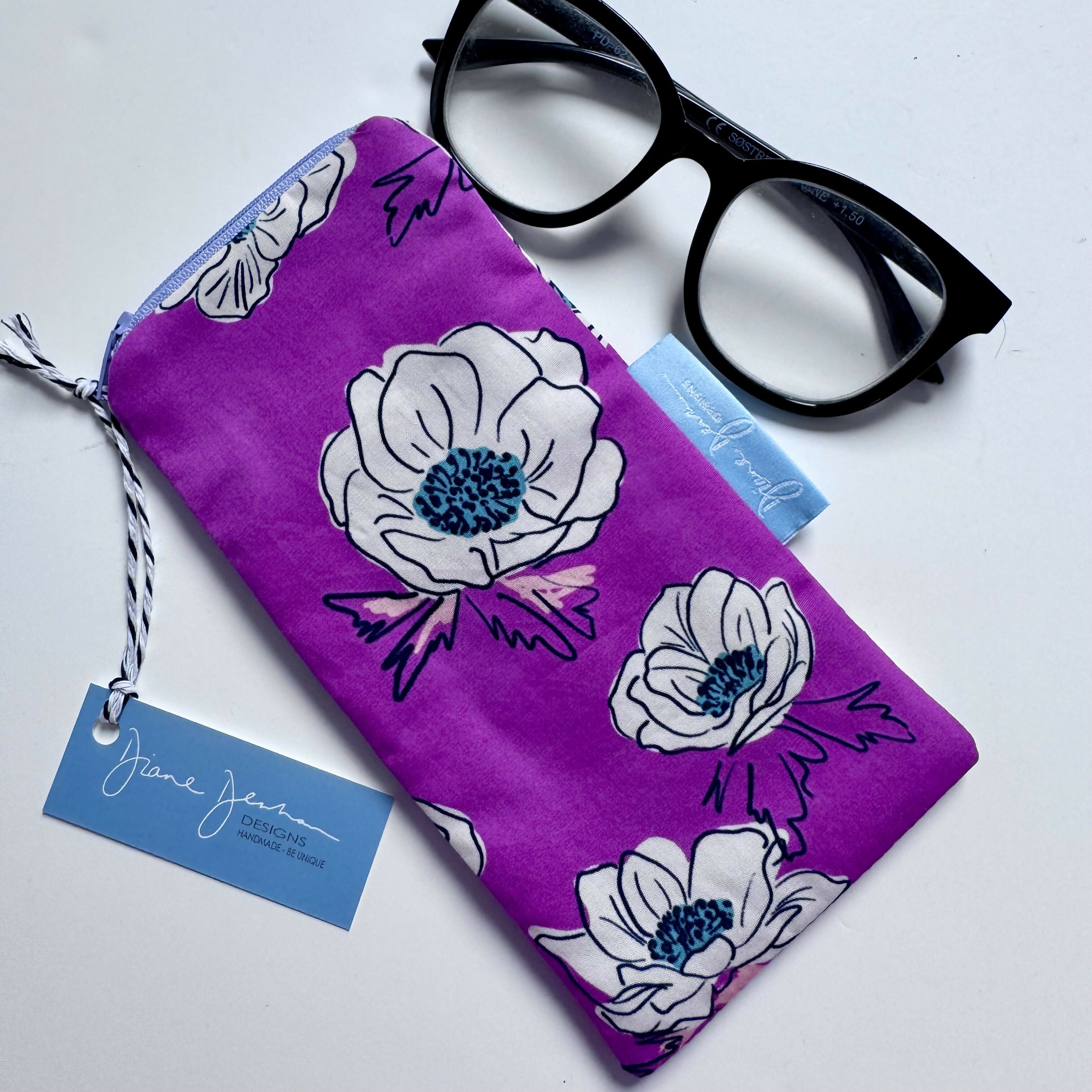 Glasses Case - Pink Floral