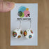 Various Colours Marbles Circle Hoop Handmade Polymer Clay Earrings