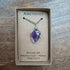 Amethyst Wire Wrapped Pendant