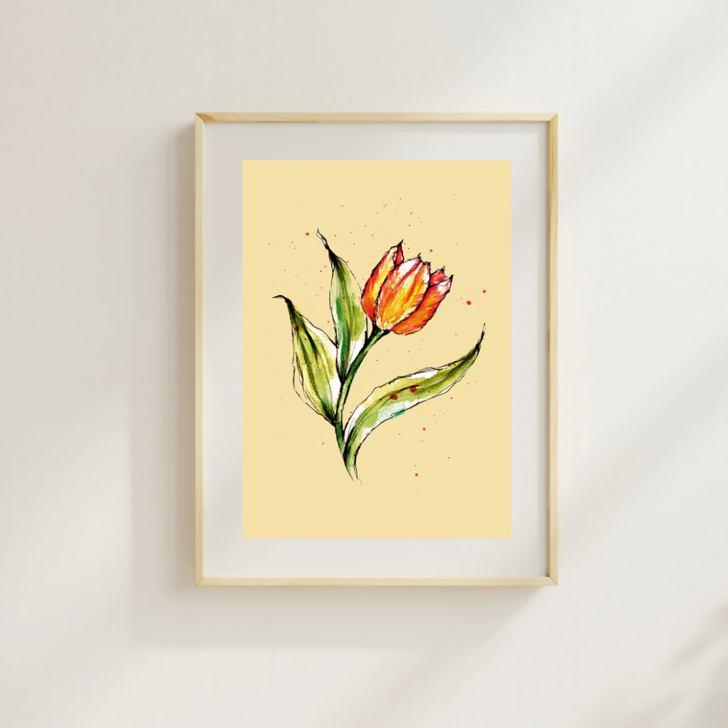 Tulip Art Print