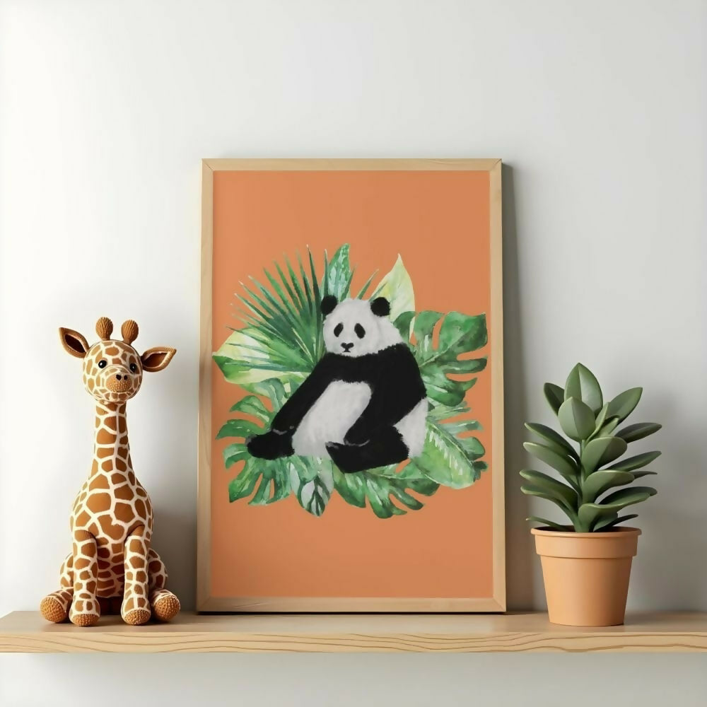 Panda Jungle Print