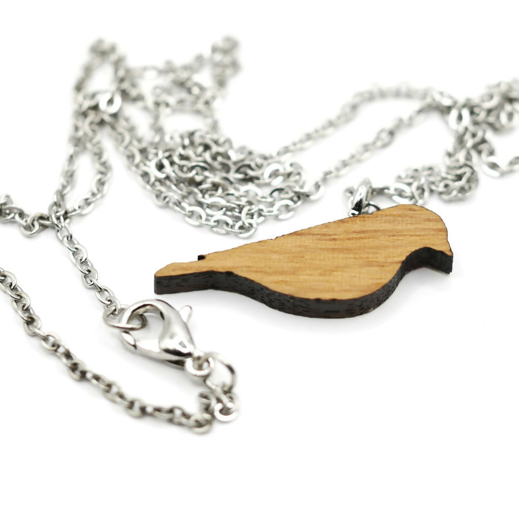 Goldfinches Necklace and Stud Earrings Set