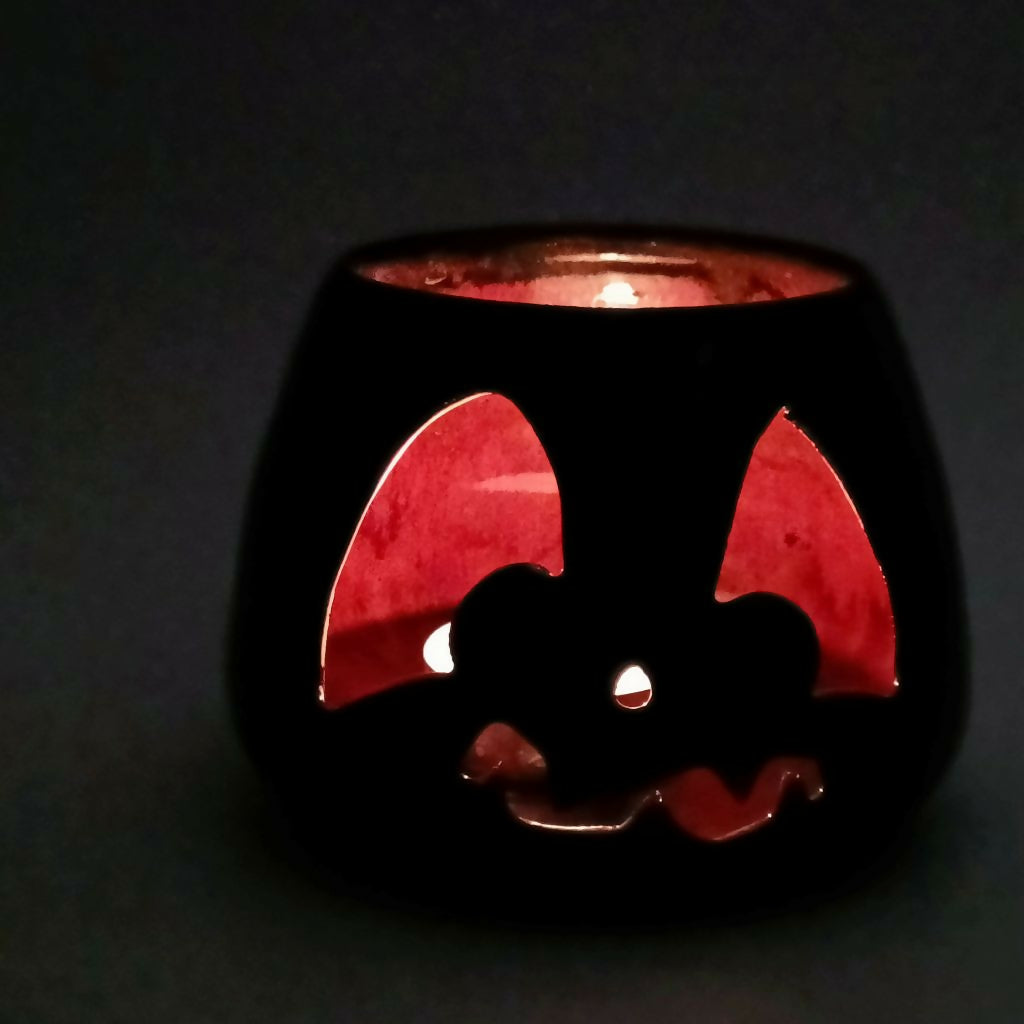 Ceramic Pumpkin Tea Light