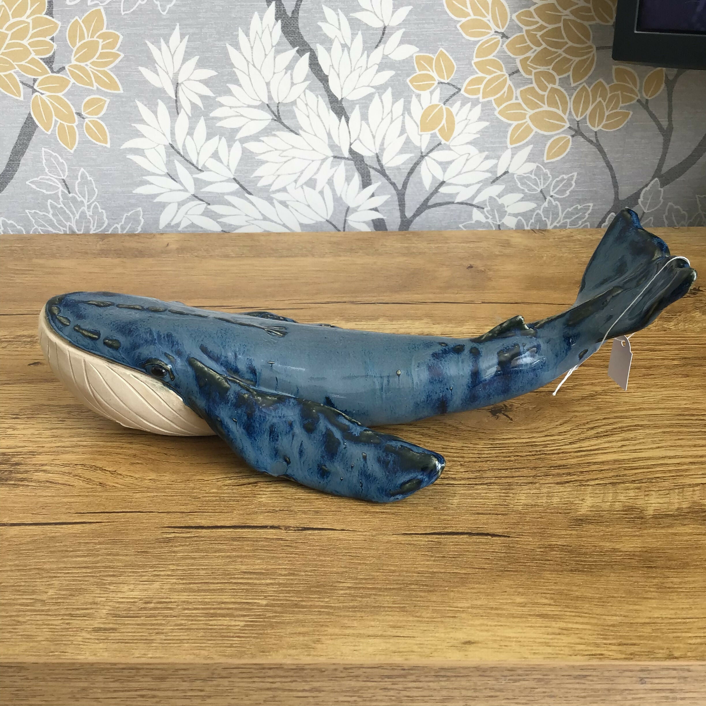 Medium Ceramic Whale