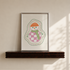 Snowman Festive Christmas Print
