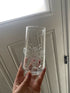 Etched Glass Large Tumbler