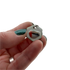 Robin Necklace - Handmade Fused Glass And Enamel Pendant On Sterling Silver Chain