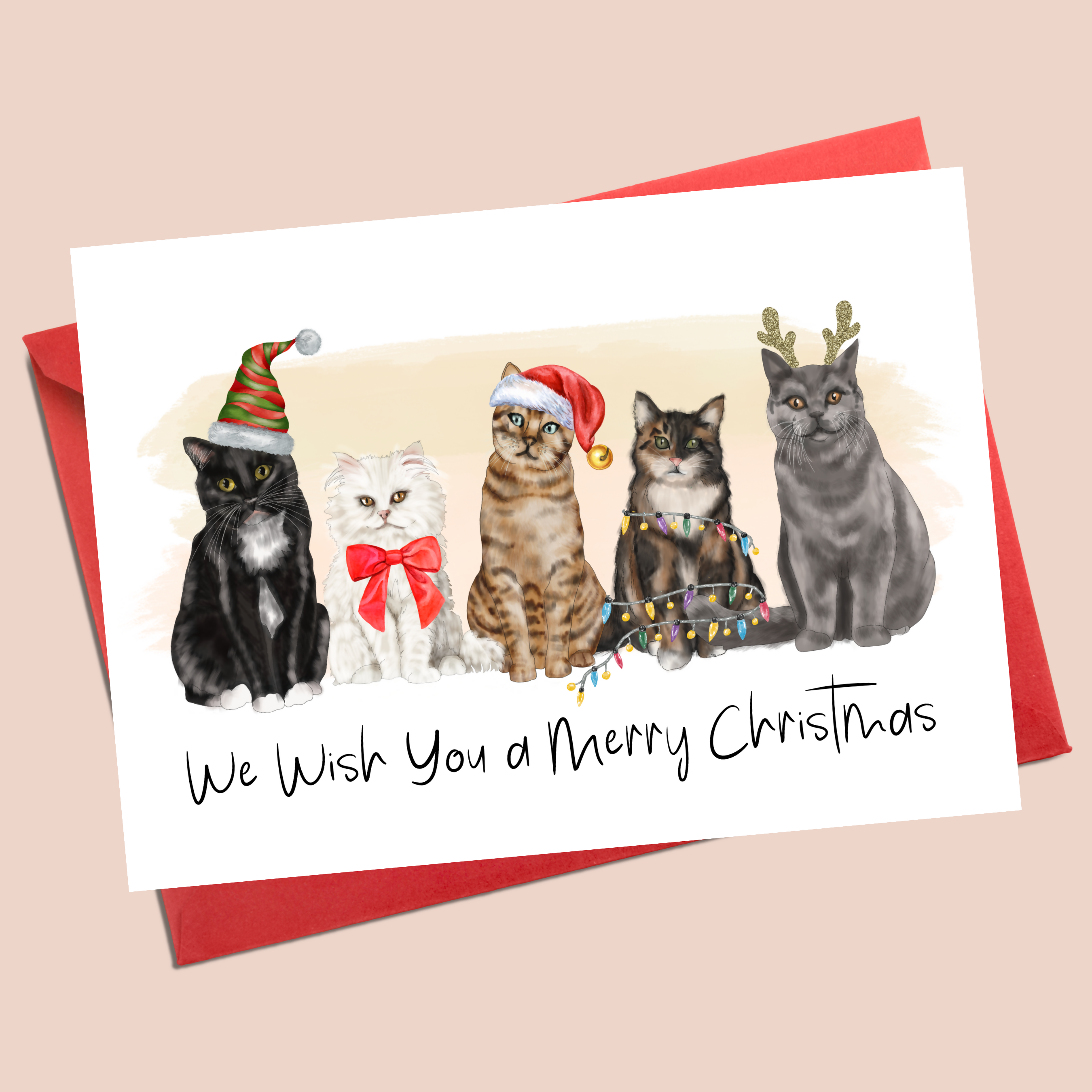 Christmas Card - Cats