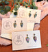 Funky Pattern Collection - Mini Dangle Polymer Clay Earrings