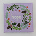 Mini Canvas Hope Christmas Decoration