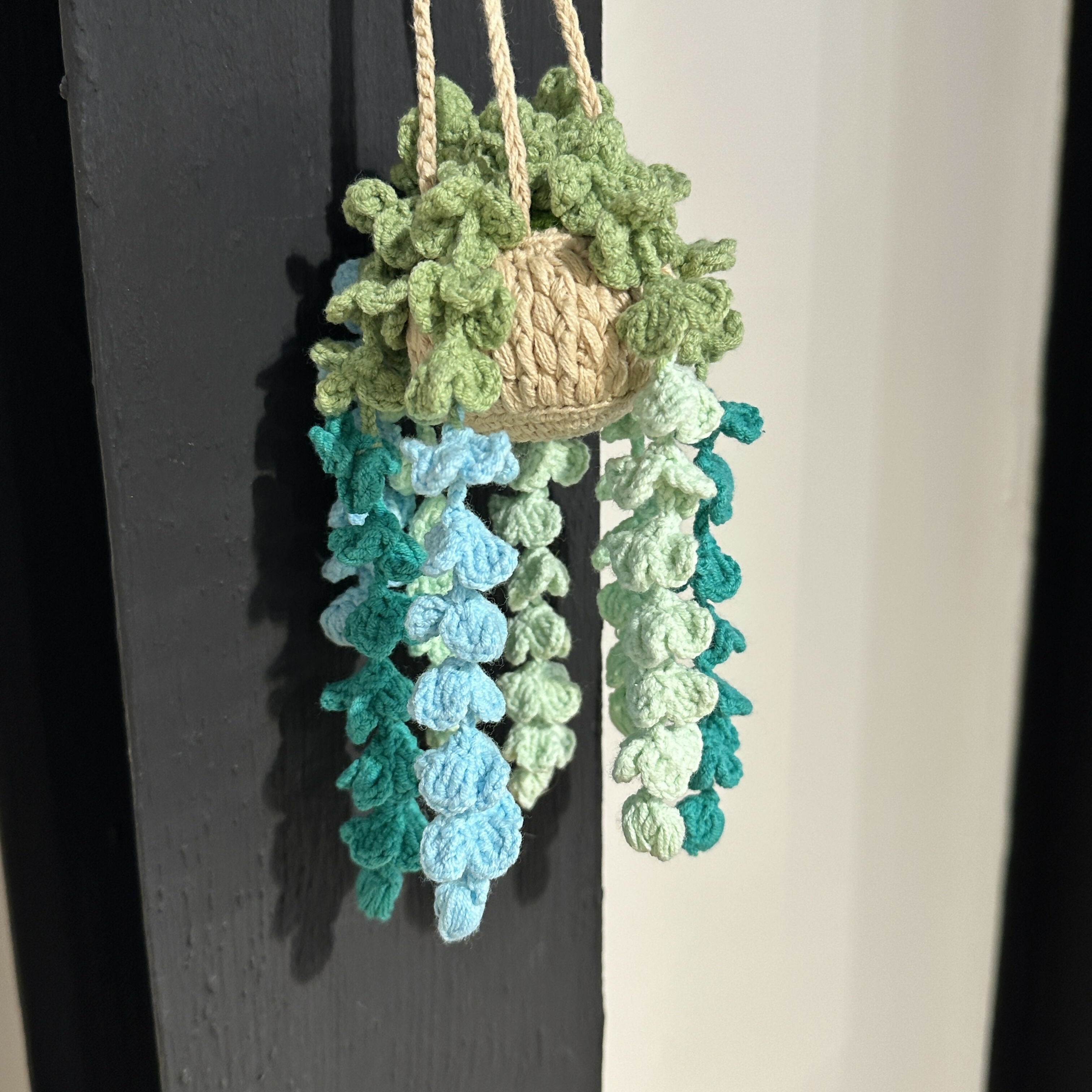 Hanging Crochet Plants