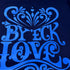 By 'Eck Love Navy Blue Cotton Unisex T-Shirt