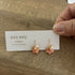 Micro Crochet Stud Earrings.