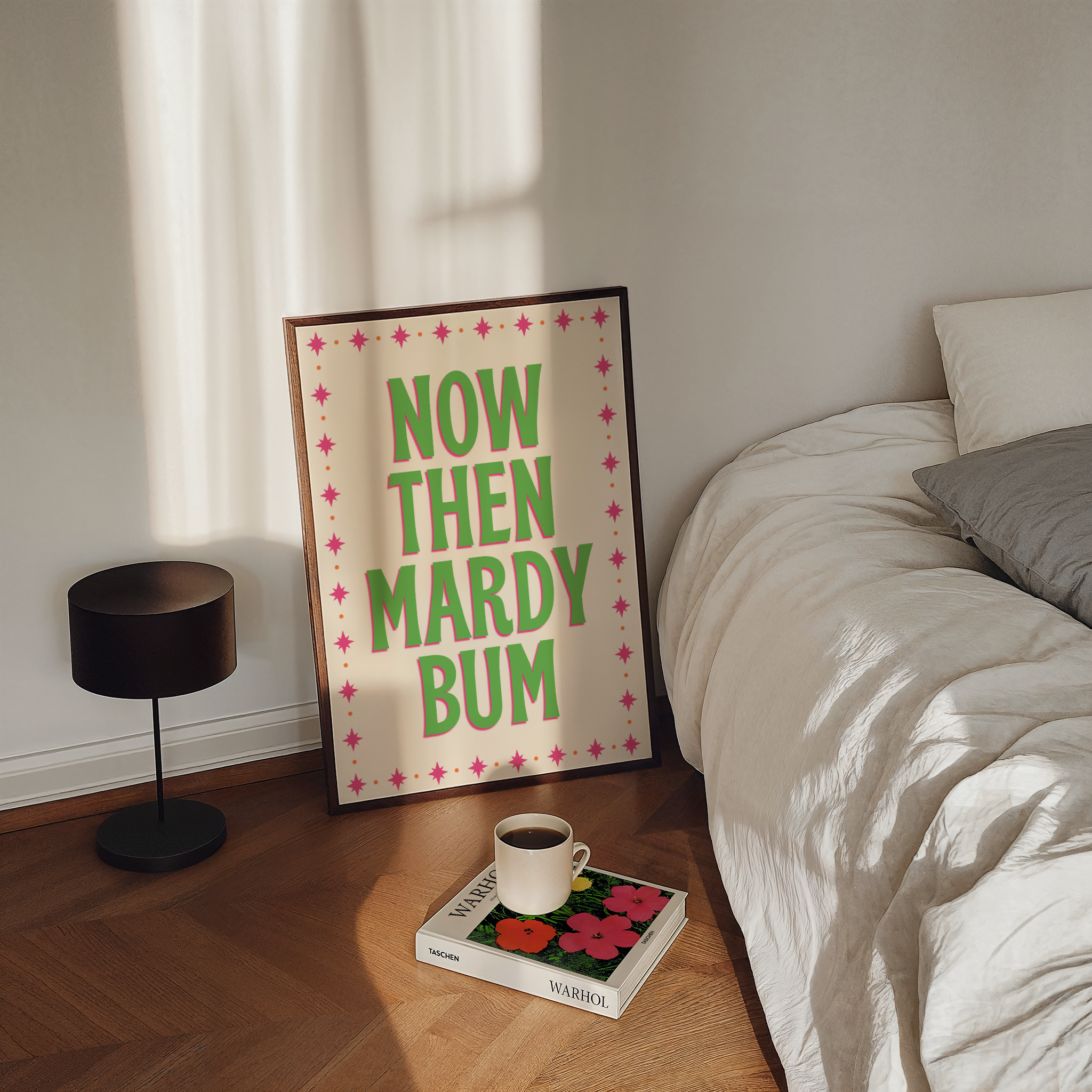 NOW THEN MARDY BUM WALL ART PRINT