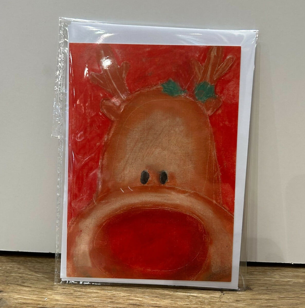 Red-Nosed Reindeer Card Twin Pack