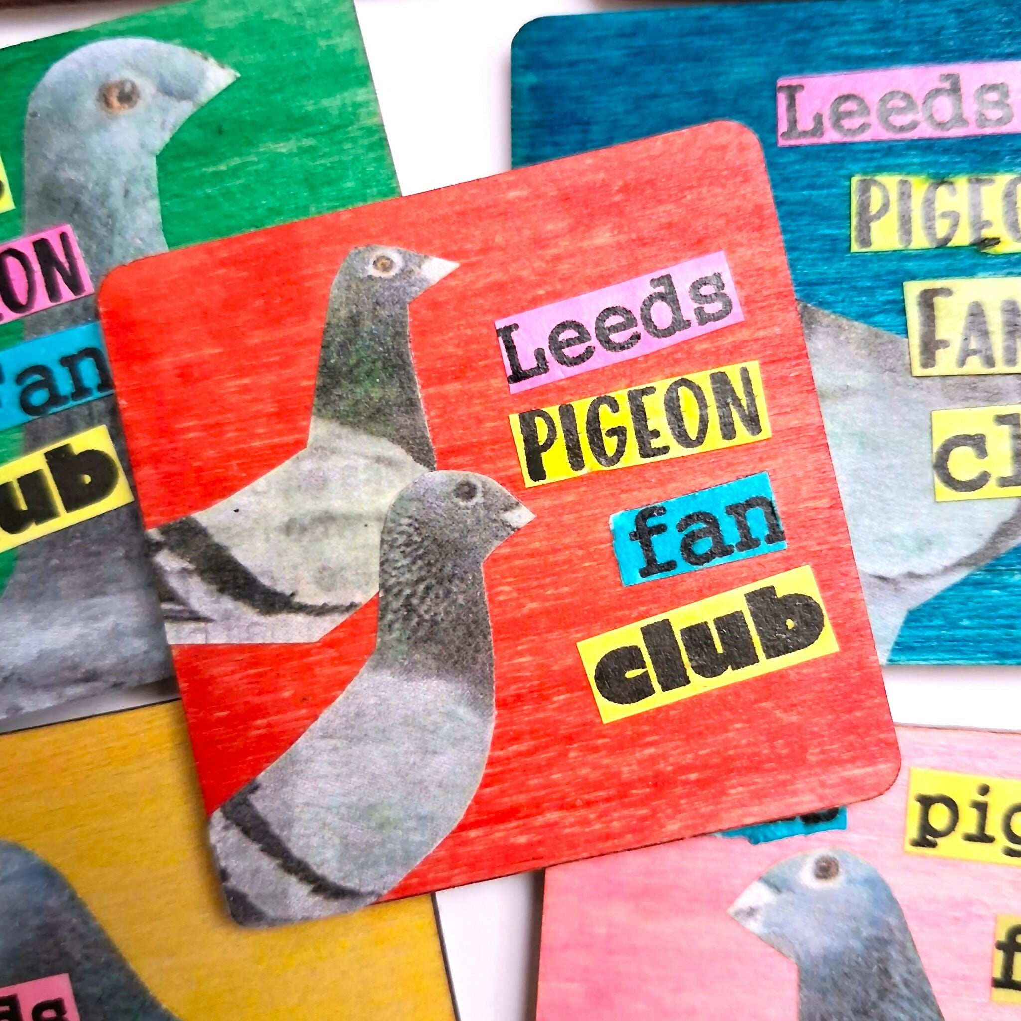 Leeds Pigeon Fan Club Magnet