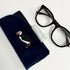 Original Design Embroidered Slip In Glasses Case
