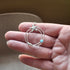 Handmade Seaside Circle Necklace With Opal