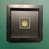 Lovely Embroidered Beetle In A Black Box Frame
