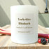 Yorkshire Rhubarb - Rhubarb and Wild Berries Candle - 160g