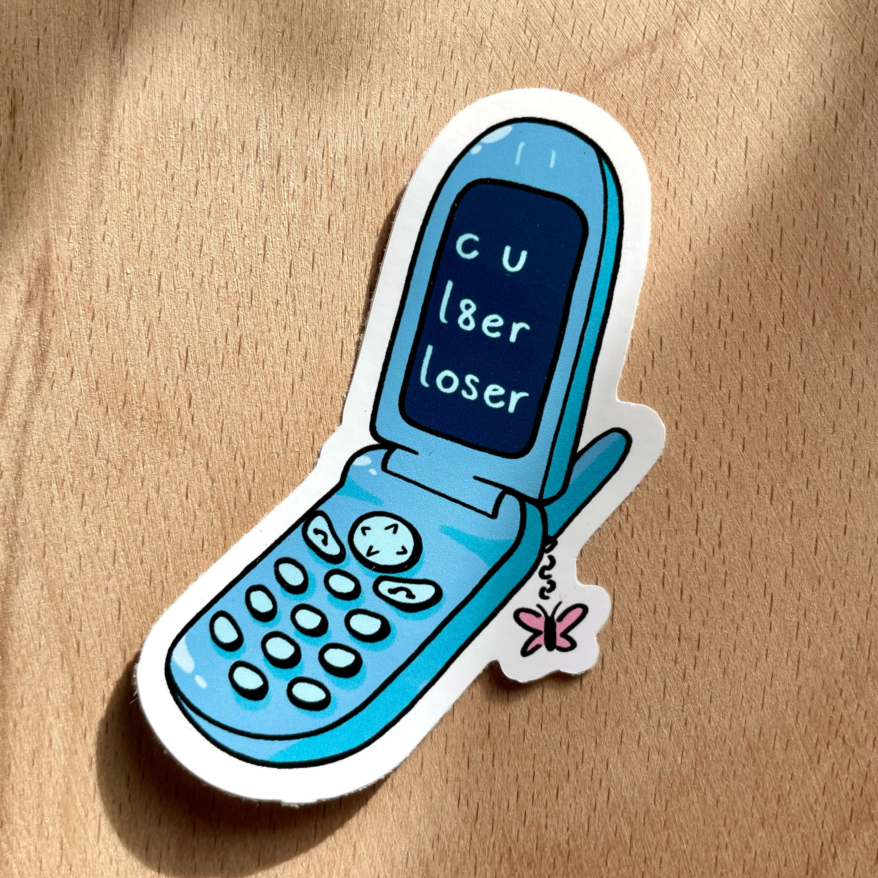 L8er Loser Single Sticker